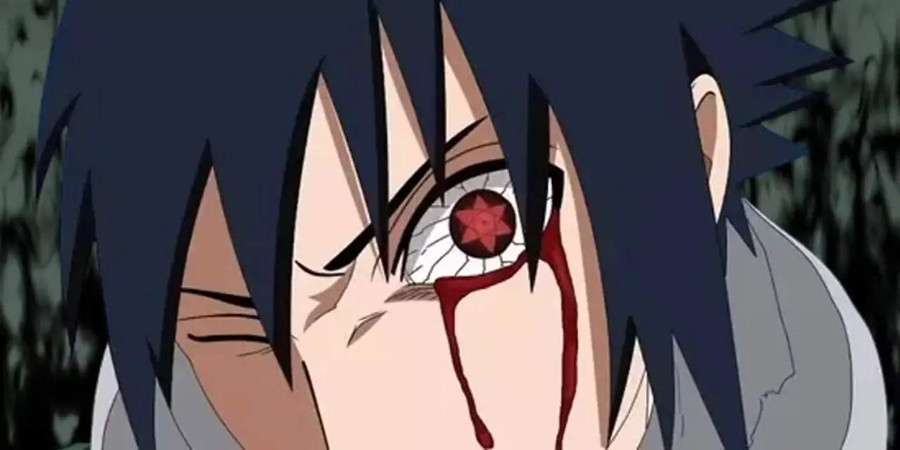 Sasuke bruker Amaterasu.