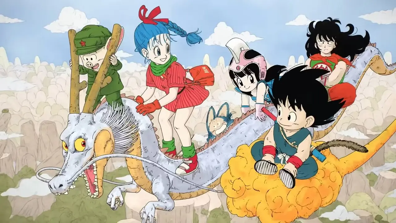 O elenco de Dragon Ball