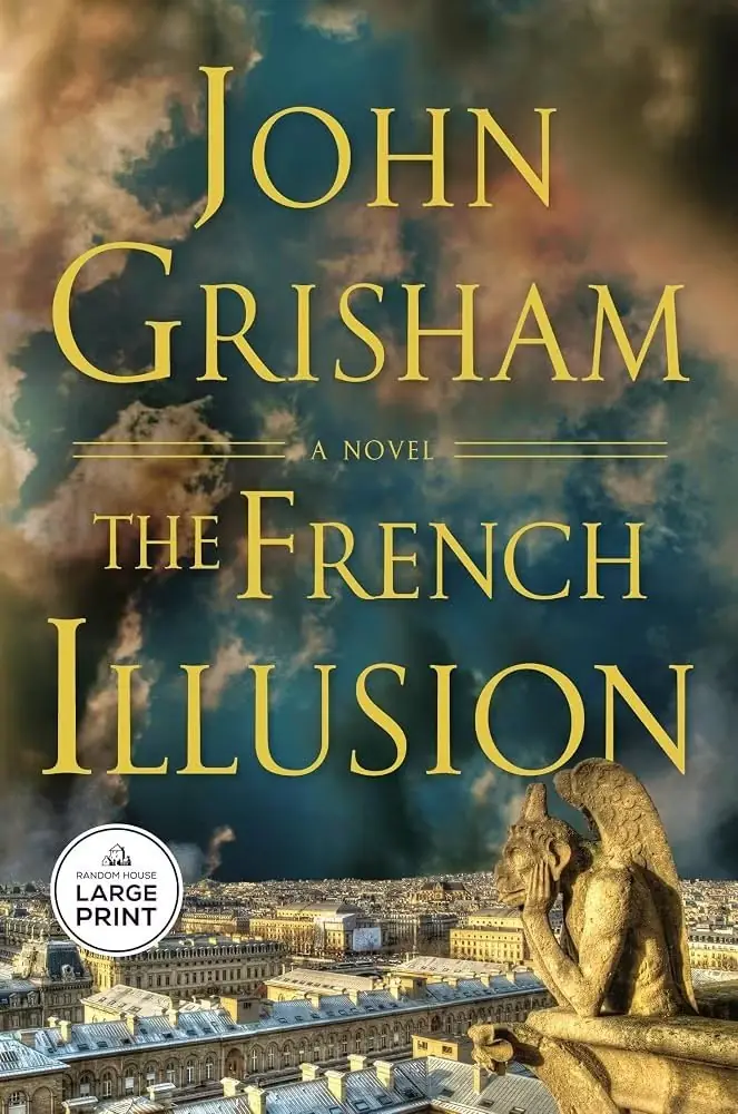 L'illusion française de John Grisham montre une gargouille devant une ville