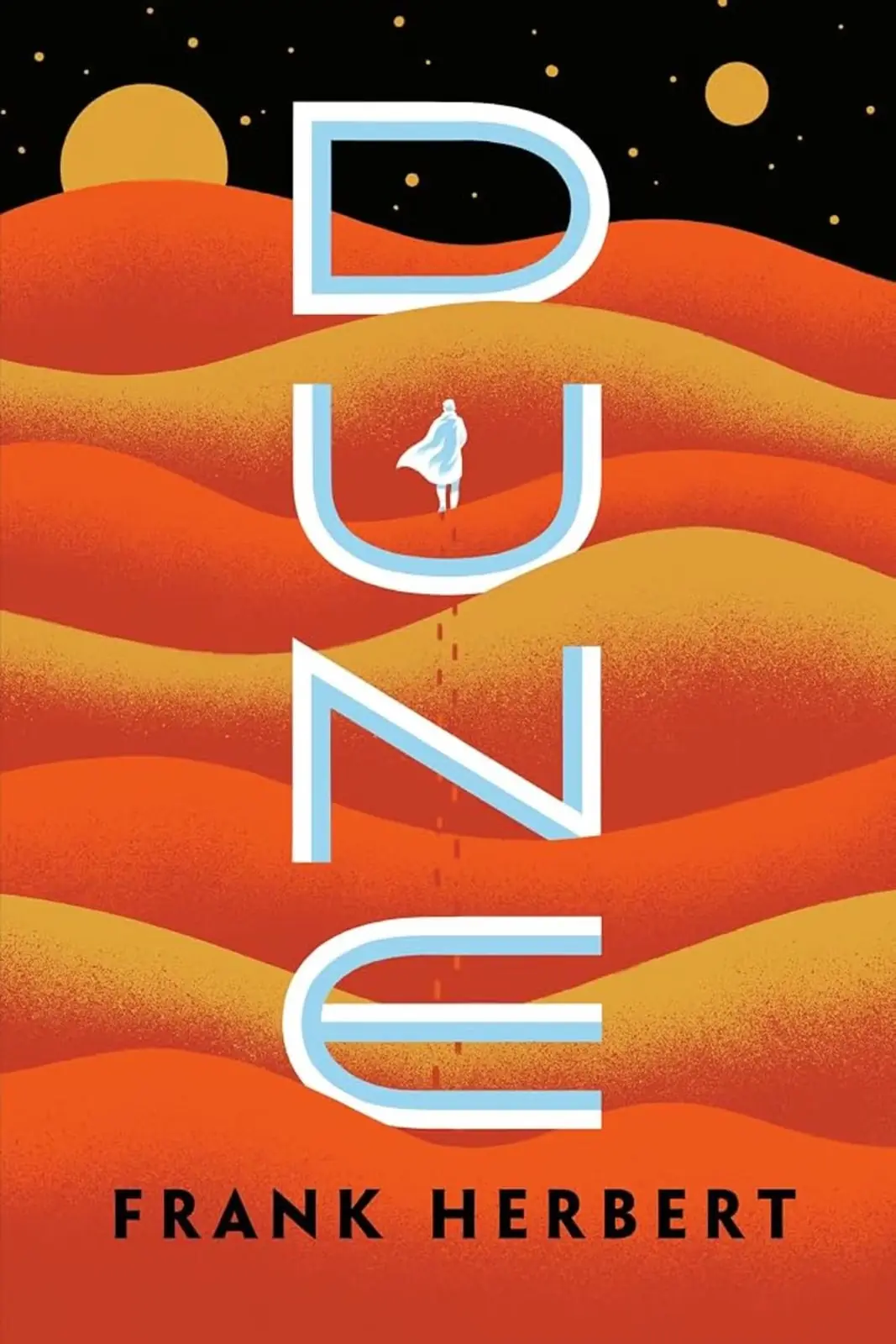Portada del libro de bolsillo moderno Dune Portada del libro de bolsillo moderno Dune