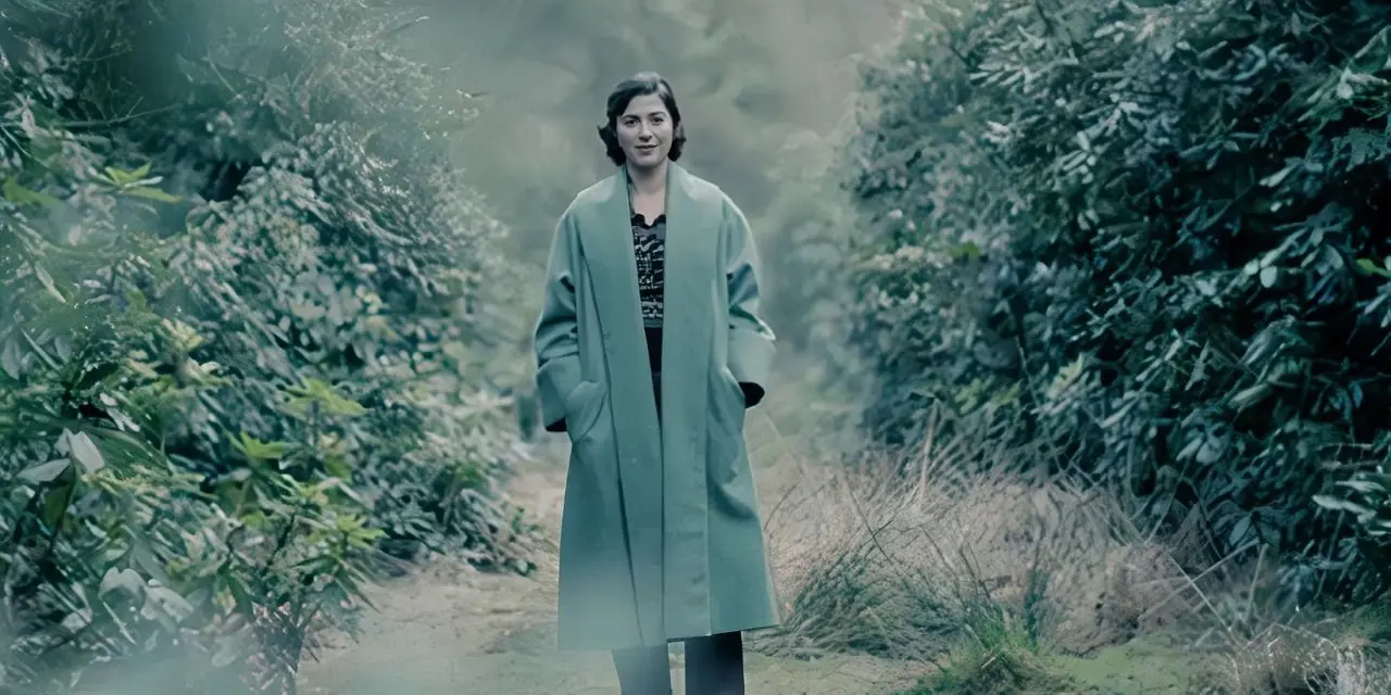 玛丽·伊丽莎白·文斯蒂德 (Mary Elizabeth Winstead) 穿着长外套站在两棵灌木丛之间,饰演《莫斯科绅士》中的安娜·乌尔巴诺娃 (Anna Urbanova) 玛丽·伊丽莎白·文斯蒂德 (Mary Elizabeth Winstead) 穿着长外套站在两棵灌木丛之间,饰演《莫斯科绅士》中的安娜·乌尔巴诺娃 (Anna Urbanova)
