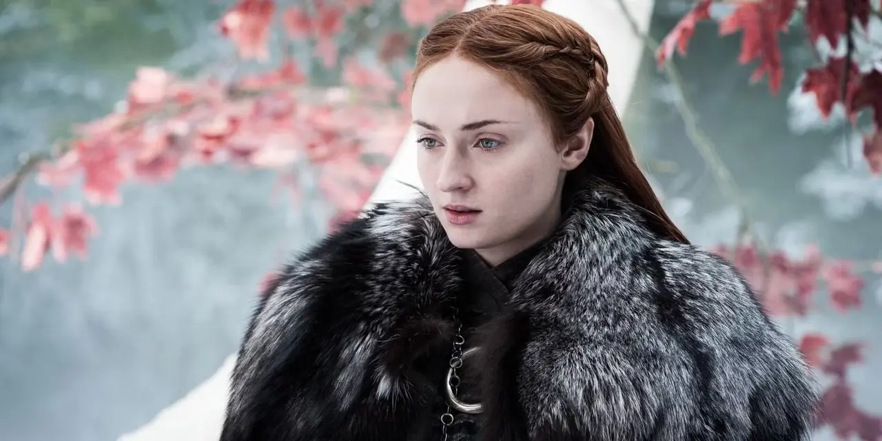 صوفي ترنر بدور سانسا ستارك في غابة ويروود في مسلسل Game of Thrones الموسم السابع الحلقة 4 صوفي ترنر بدور سانسا ستارك في غابة ويروود في مسلسل Game of Thrones الموسم السابع الحلقة 4