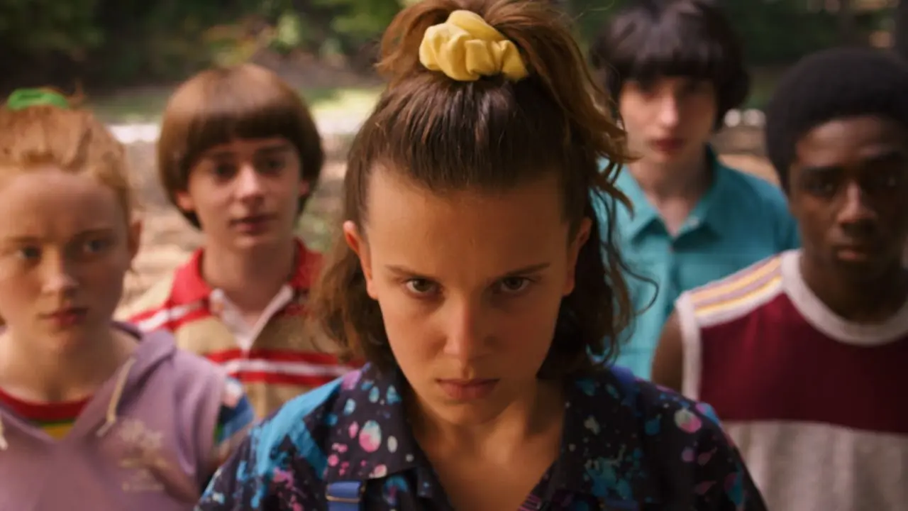 Stranger Things'deki Onbir rolünde Millie Bobby Brown