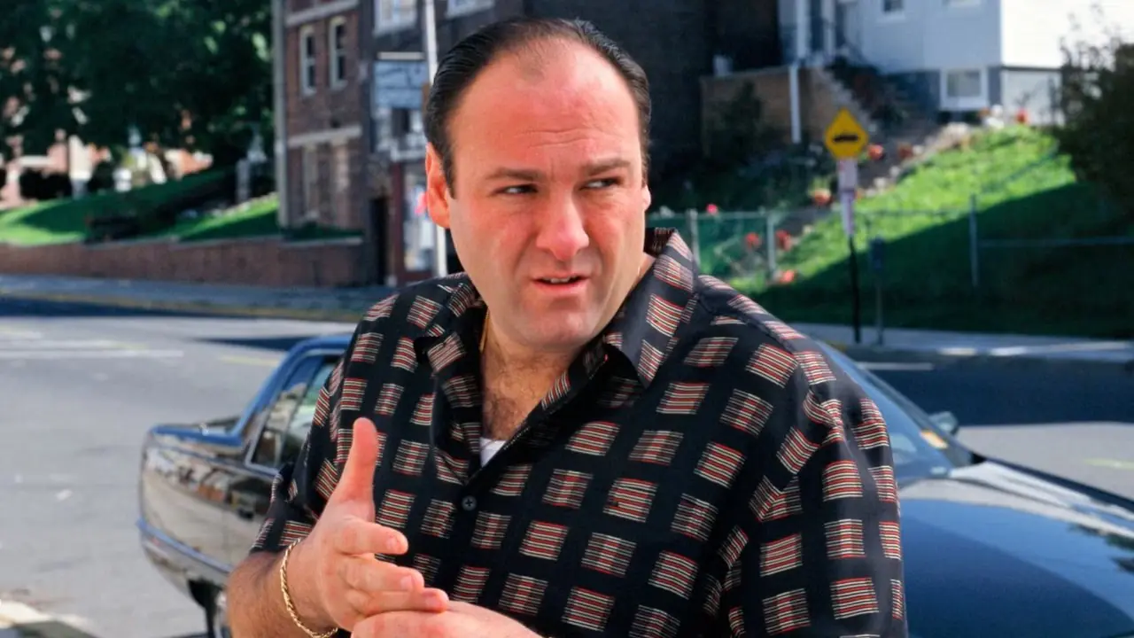 توني سوبرانو في صورة ترويجية لفيلم The Sopranos