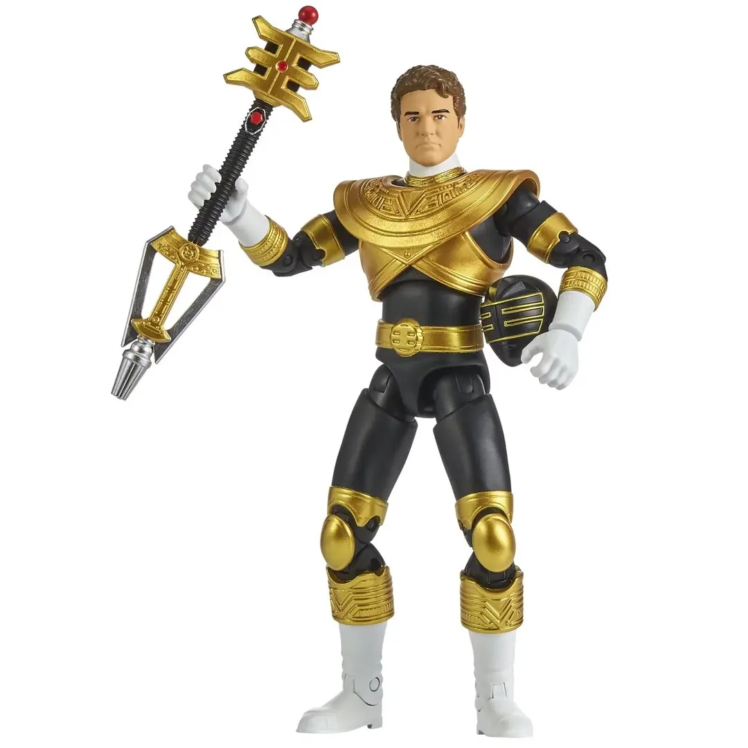 El Zeo Gold Ranger de la línea de juguetes Power Rangers Collector Series