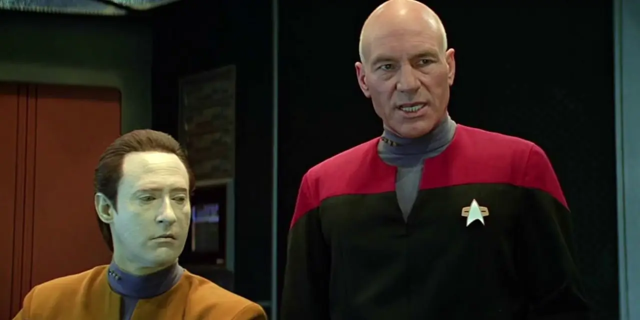 Picard og Data i Star Trek Generations