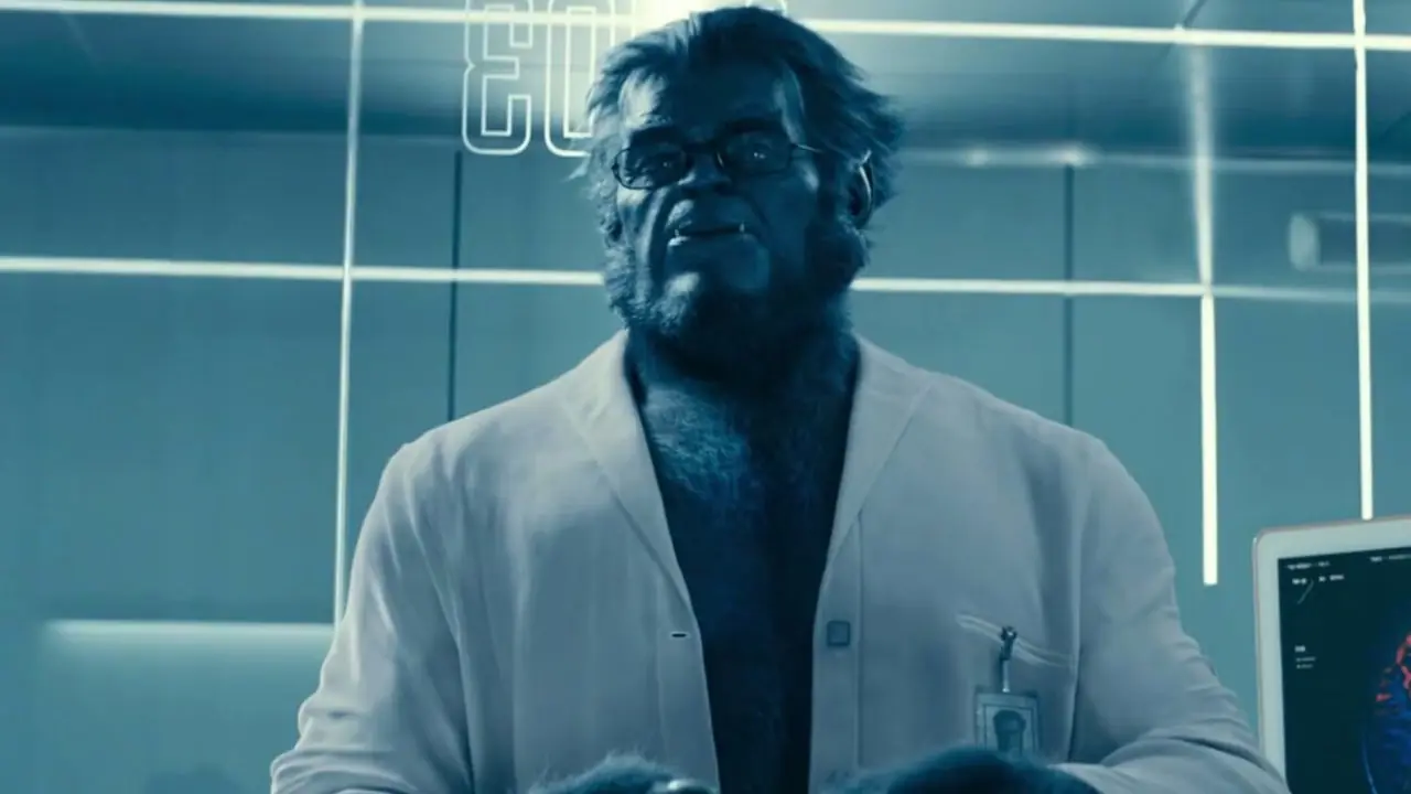 كيلسي جرامر في دور الوحش بطل X-men في The Marvels كيلسي جرامر في دور الوحش بطل X-men في The Marvels