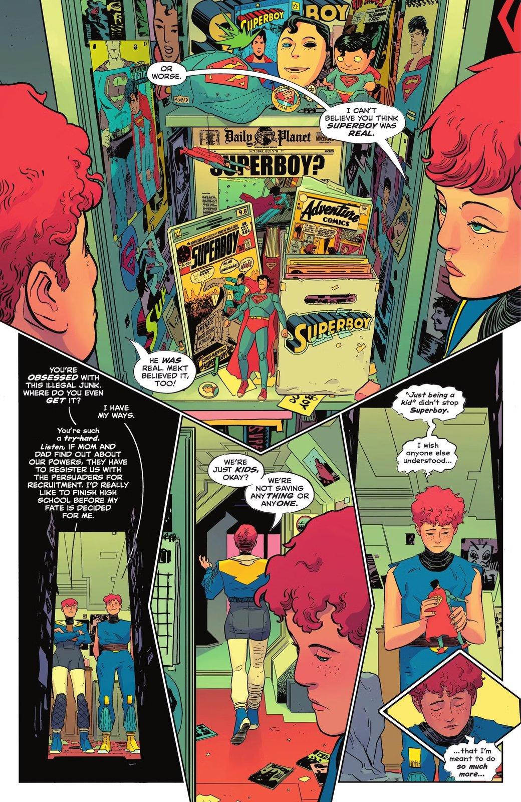Legion of Super-Heroes Superboy helgedom