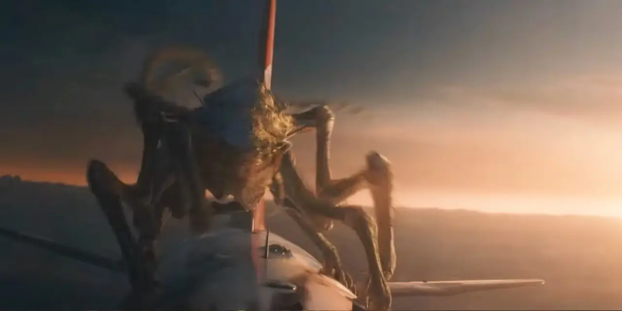 Xenófago en un avión en Venom 3