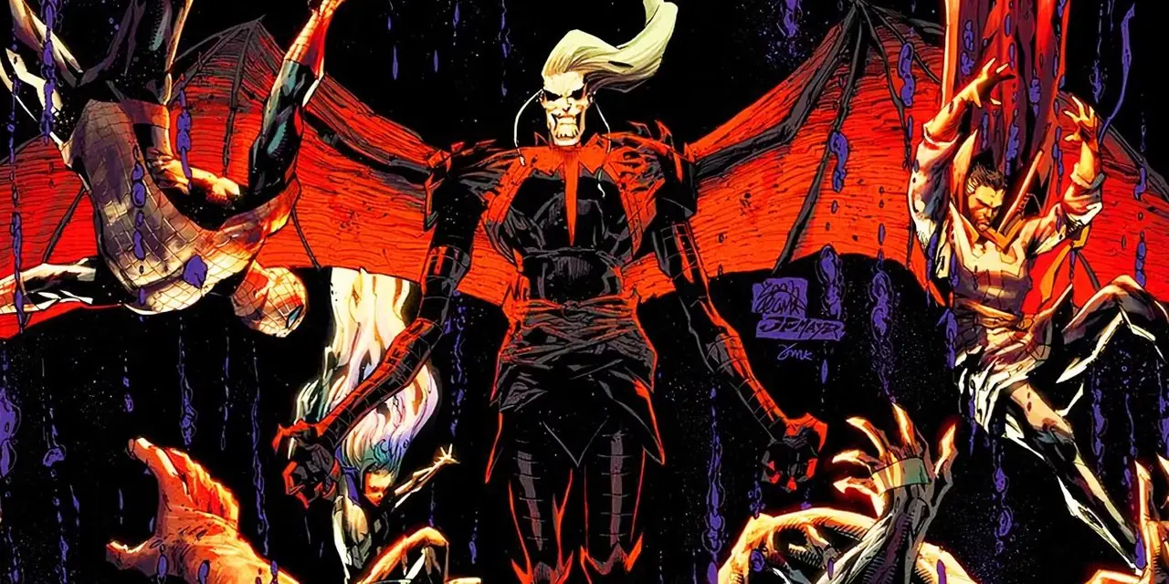 Marvel Comics의 King in Black 이벤트에서 어벤져스와 함께하는 Knull