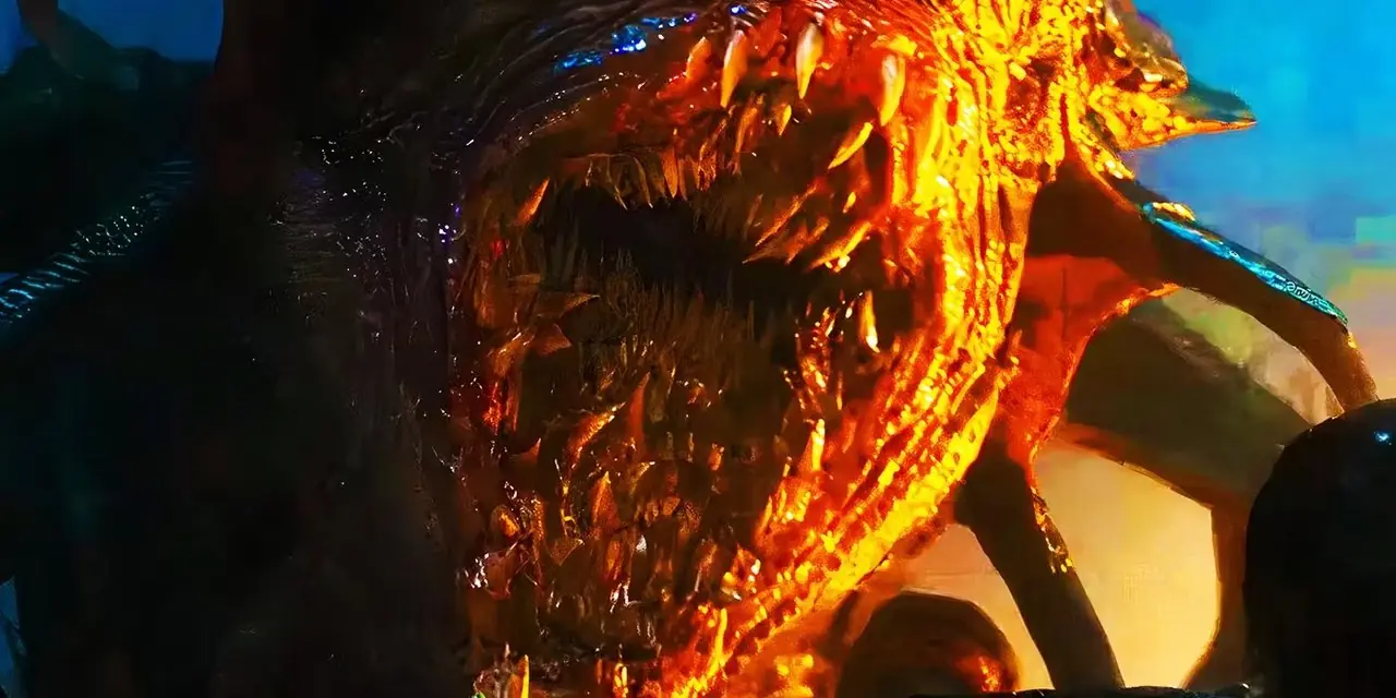 Venom The Last Dance에서 베놈을 공격하는 제노파지