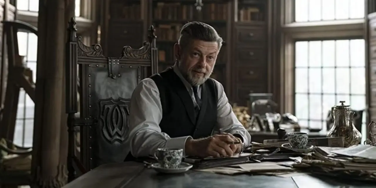 ألفريد بينيورث داخل برج واين في باتمان ألفريد بينيورث داخل برج واين في باتمان