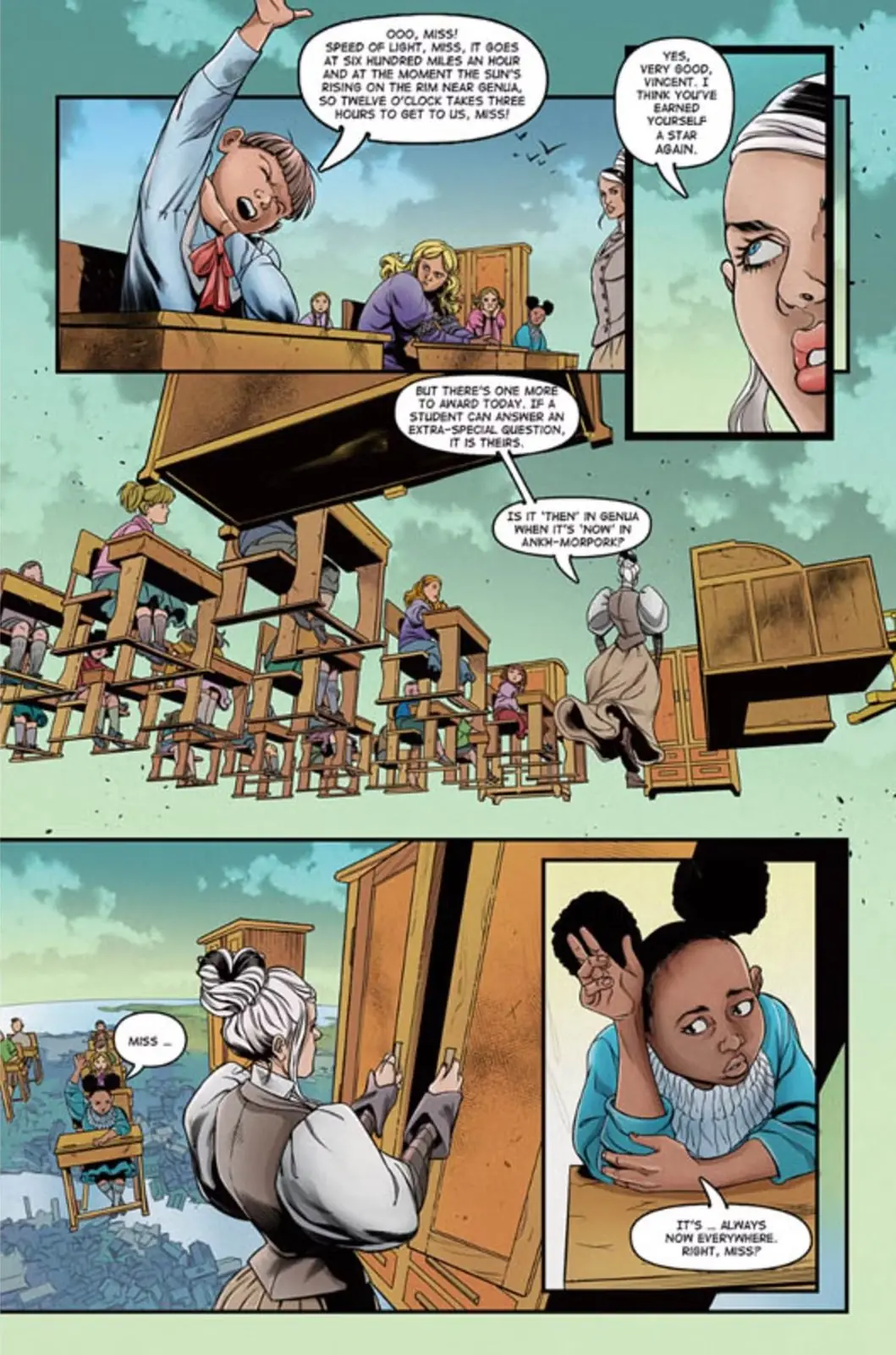 Comic-Vorschau von Discworld Thief of Time