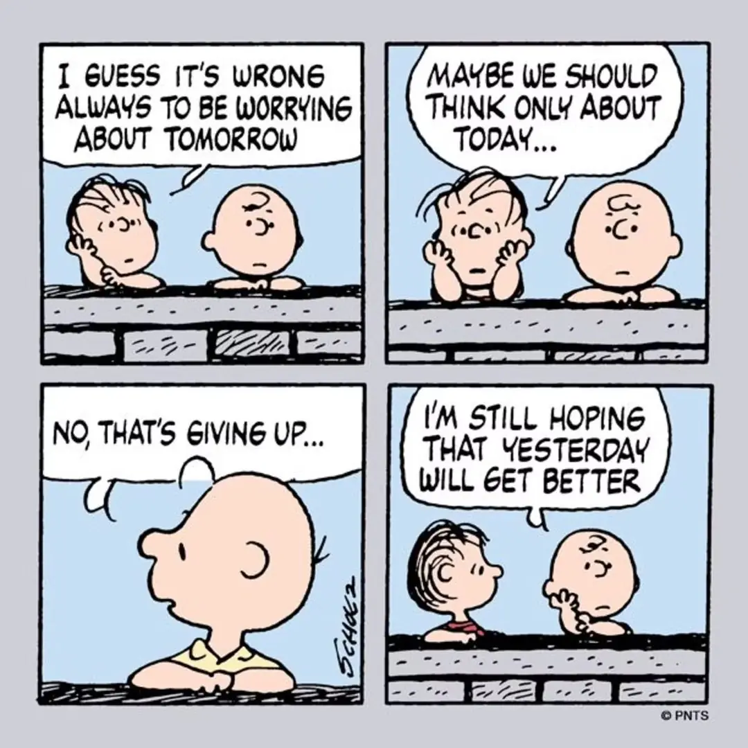 24 Mart 1979 dün daha iyi olacak Charlie Brown Linus
