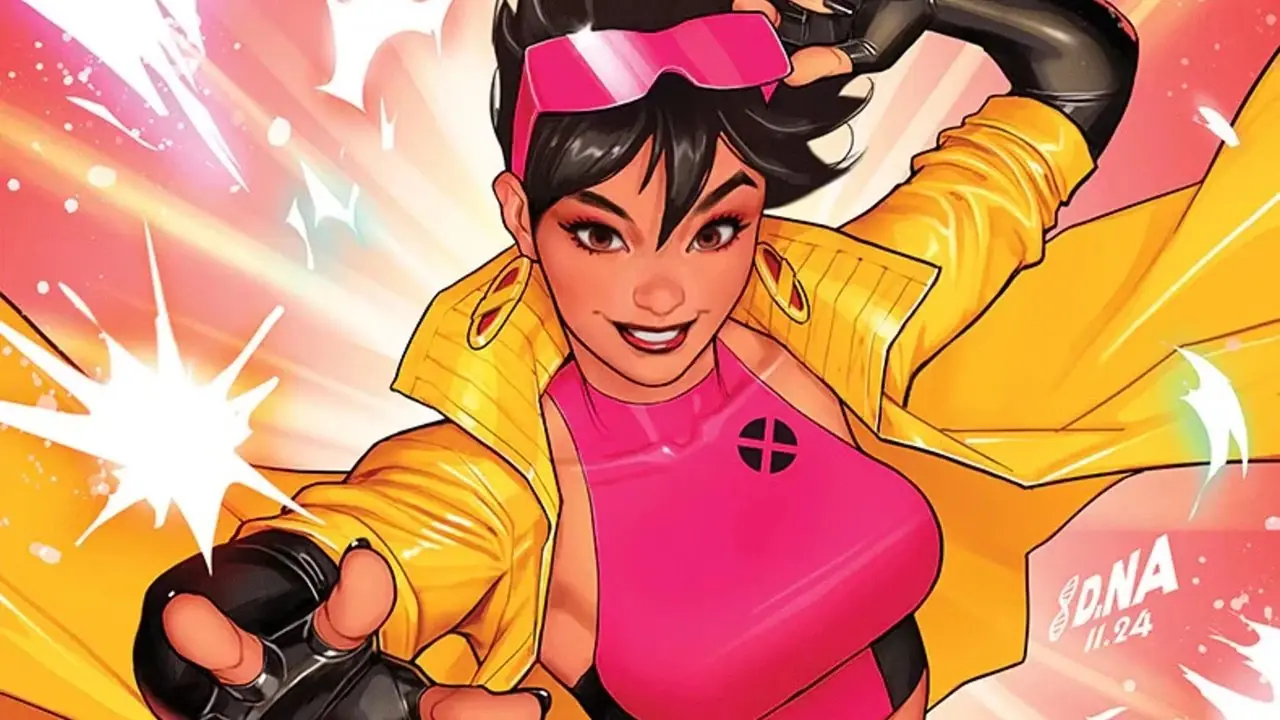 Jubilee activa sus poderes mutantes de fuegos artificiales en el arte de X-Men Jubilee activa sus poderes mutantes de fuegos artificiales en el arte de X-Men
