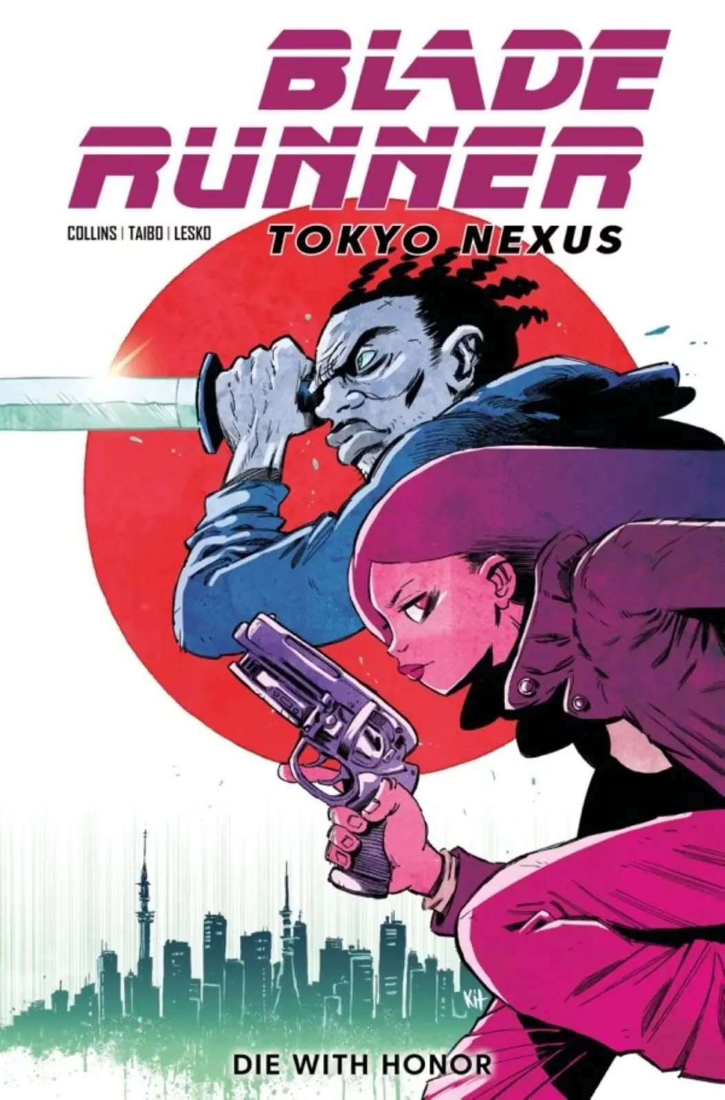 Kość Blade Runner Tokyo Nexus z okładką wariantu Honor Kość Blade Runner Tokyo Nexus z okładką wariantu Honor