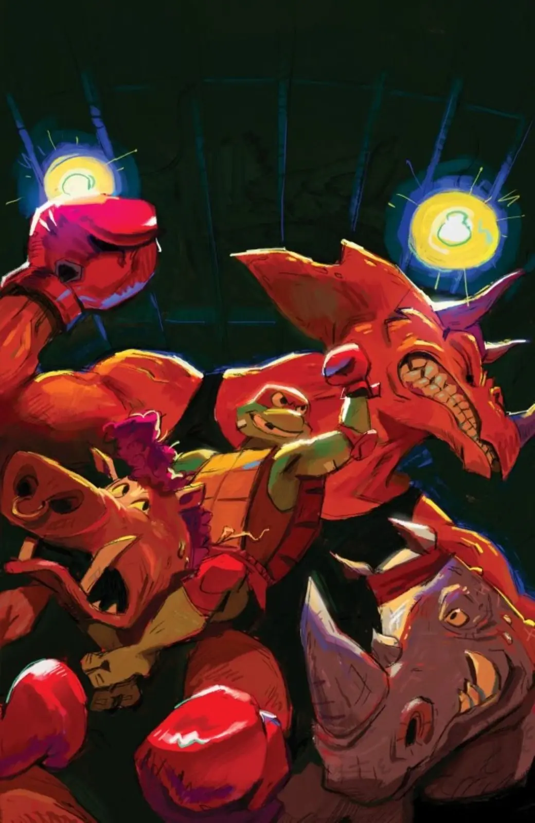 Coastal Chaos TMNT #1 バリアント カバー 3