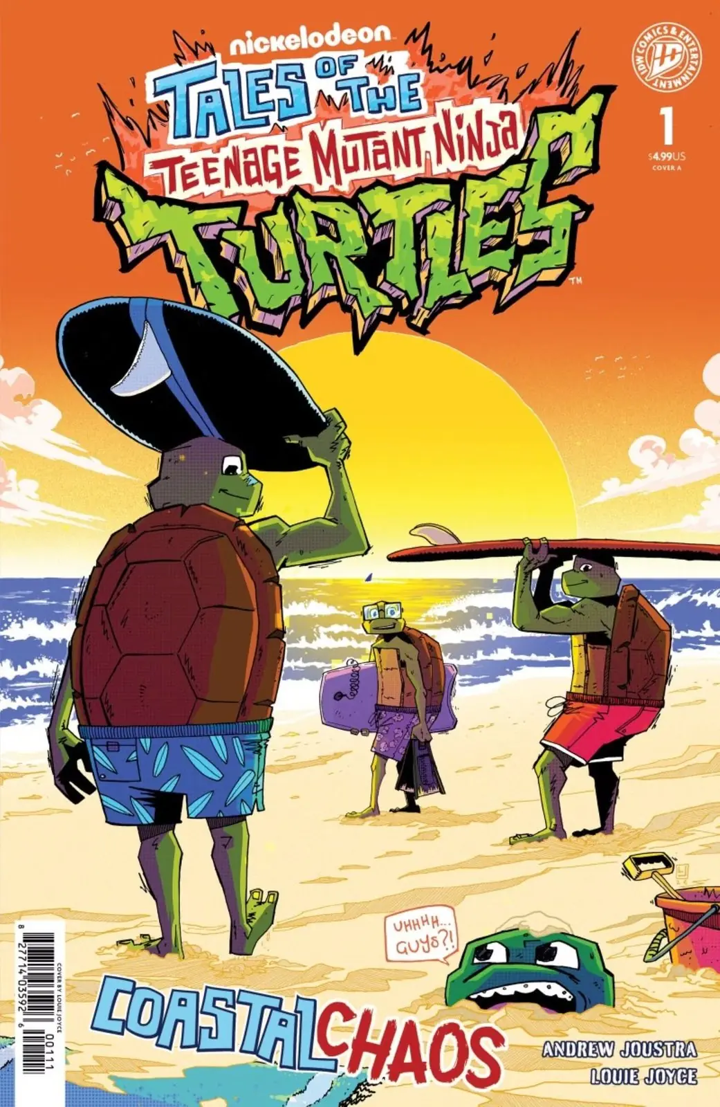 混乱海岸 TMNT #1 主封面