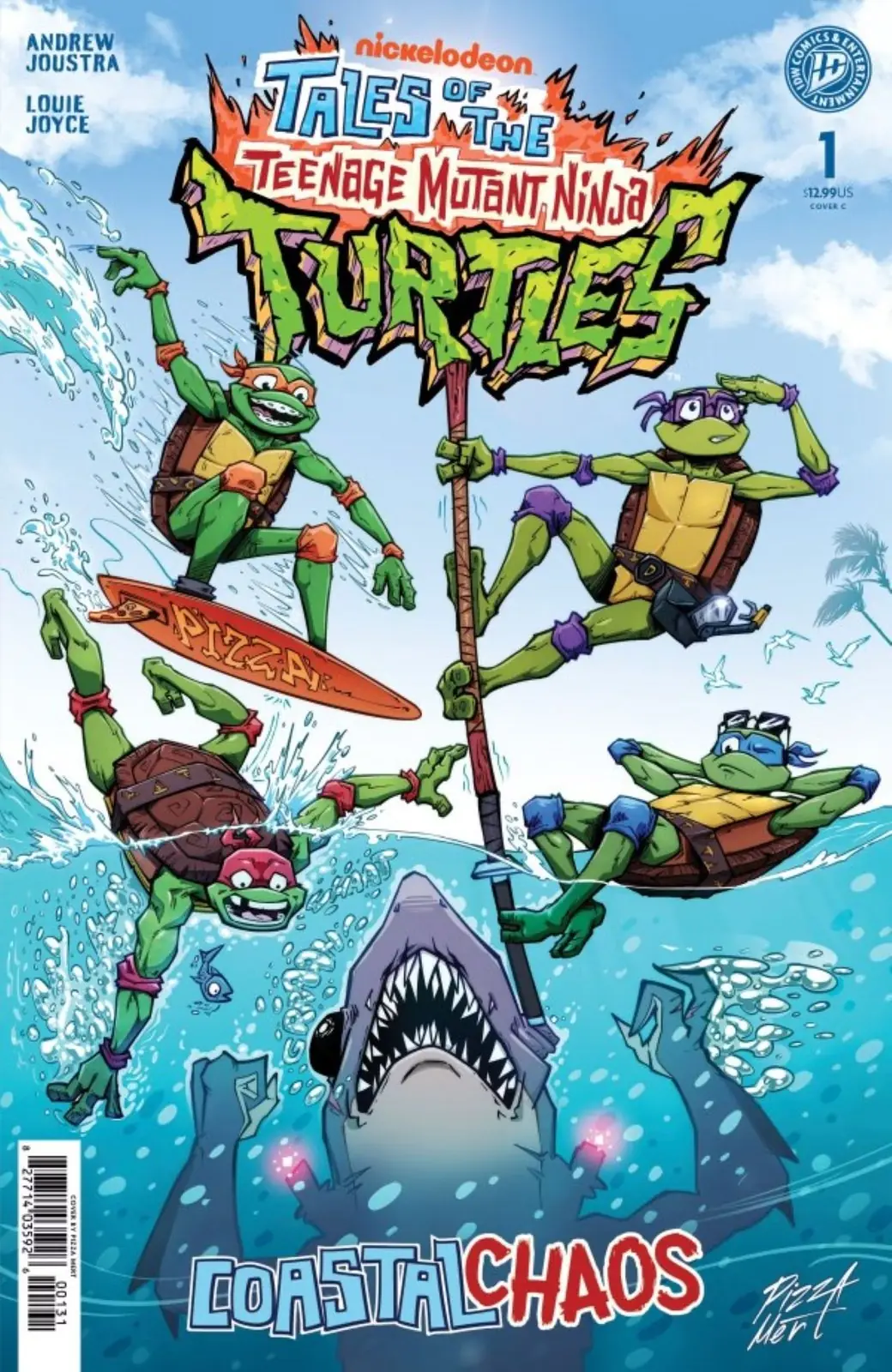海岸混乱 TMNT #1 变体封面 2