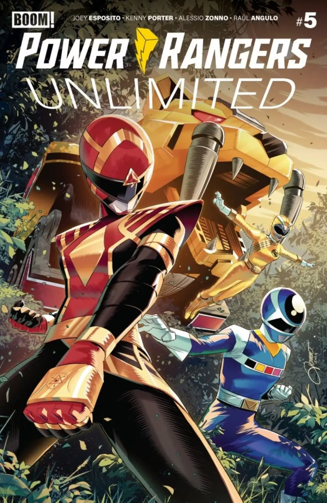 Power Rangers Unlimited #5 Hauptcover Power Rangers Unlimited #5 Hauptcover