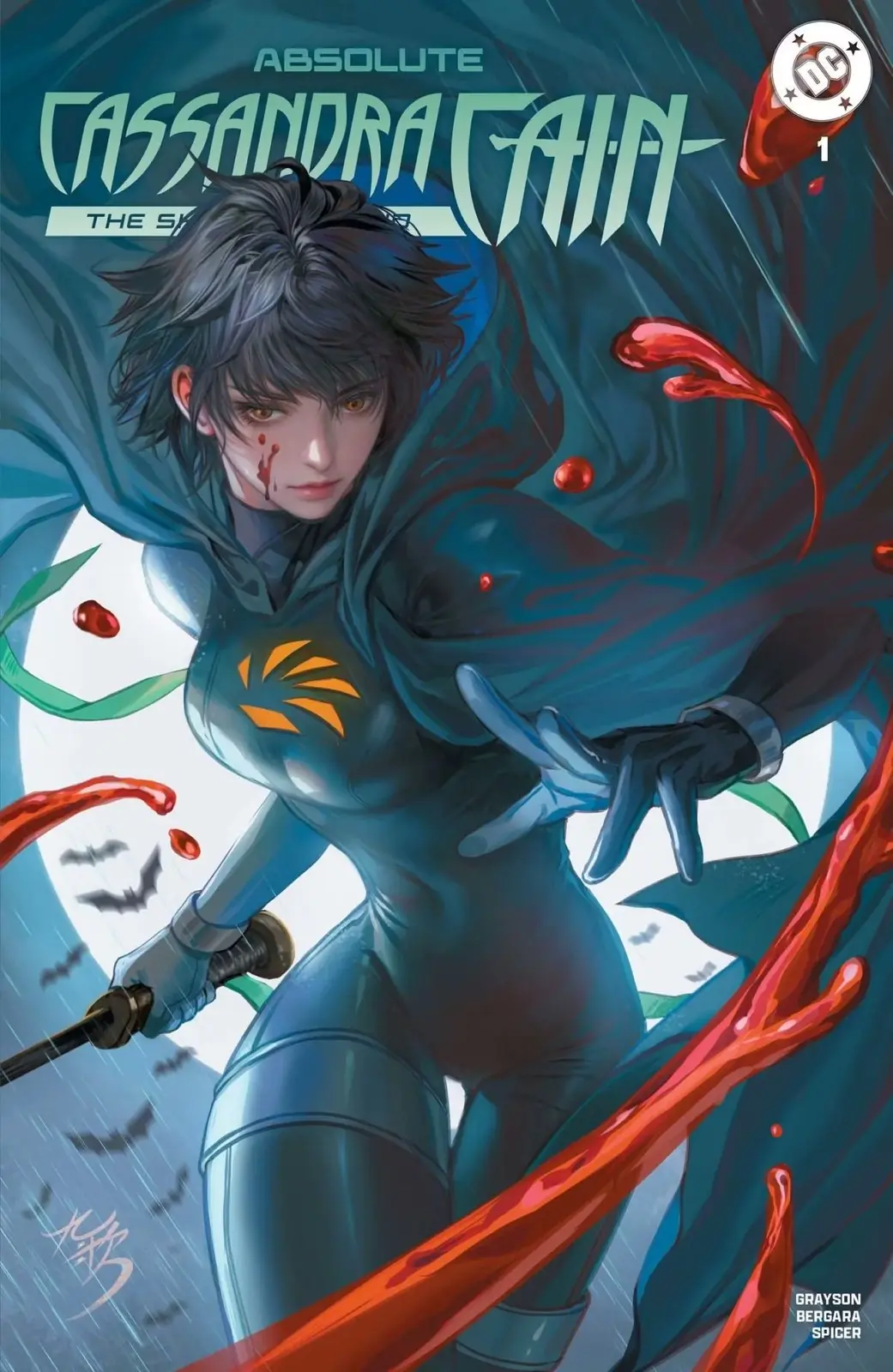 Couverture de la variante Absolute Cassandra Cain #1 Couverture de la variante Absolute Cassandra Cain #1