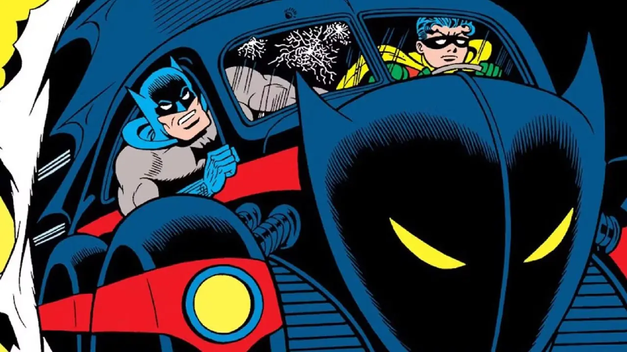 première représentation de la batmobile de Batman