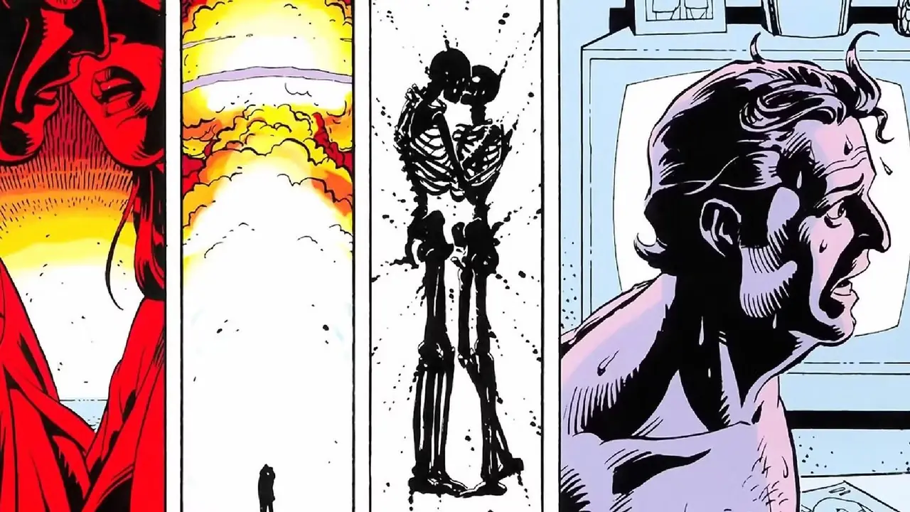 El sueño del búho nocturno en Watchmen. El sueño del búho nocturno en Watchmen.
