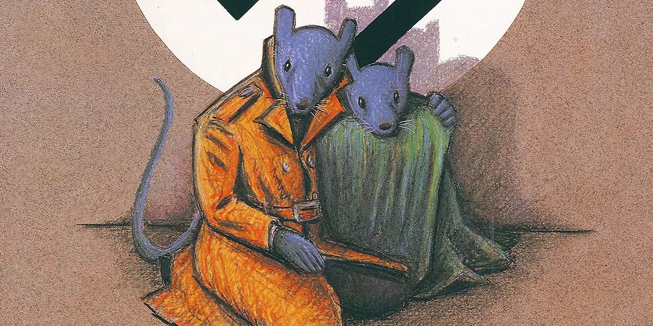 MAUS Cover Two Huddled Together