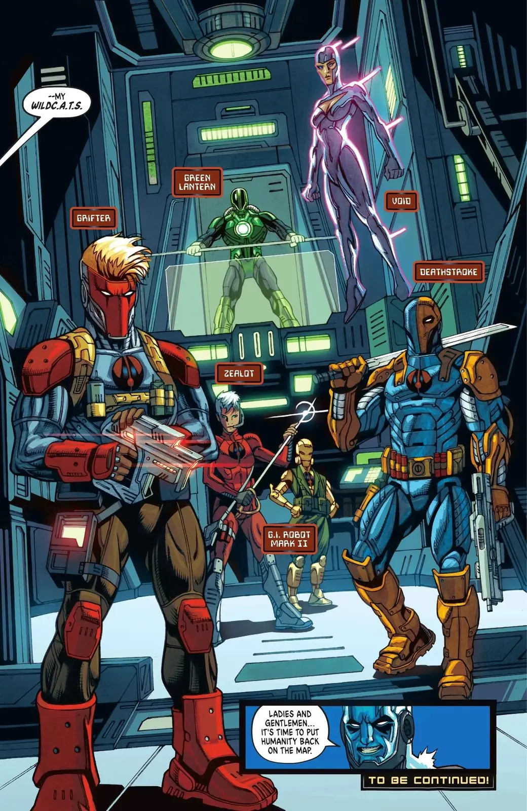 A nova estreia do WildCATS em Superman Father of Tomorrow #3 A nova estreia do WildCATS em Superman Father of Tomorrow #3