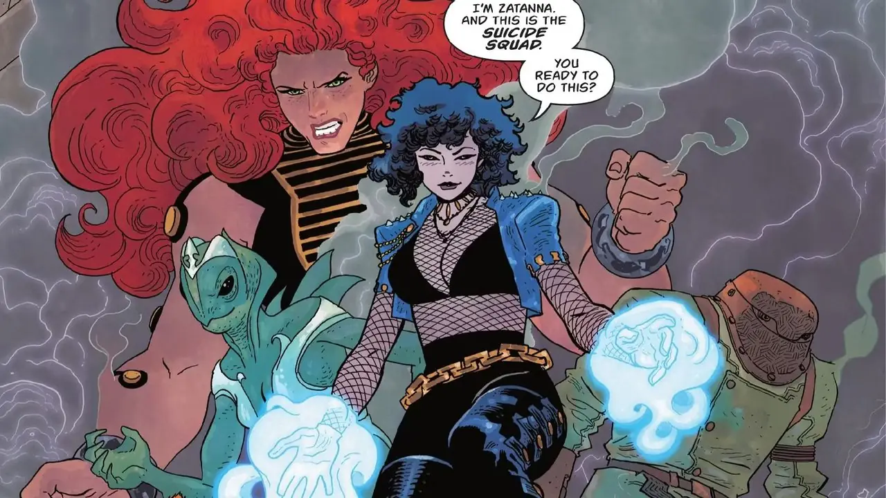 Zatanna Zatara guida la Suicide Squad in Absolute Wonder Woman Zatanna Zatara guida la Suicide Squad in Absolute Wonder Woman