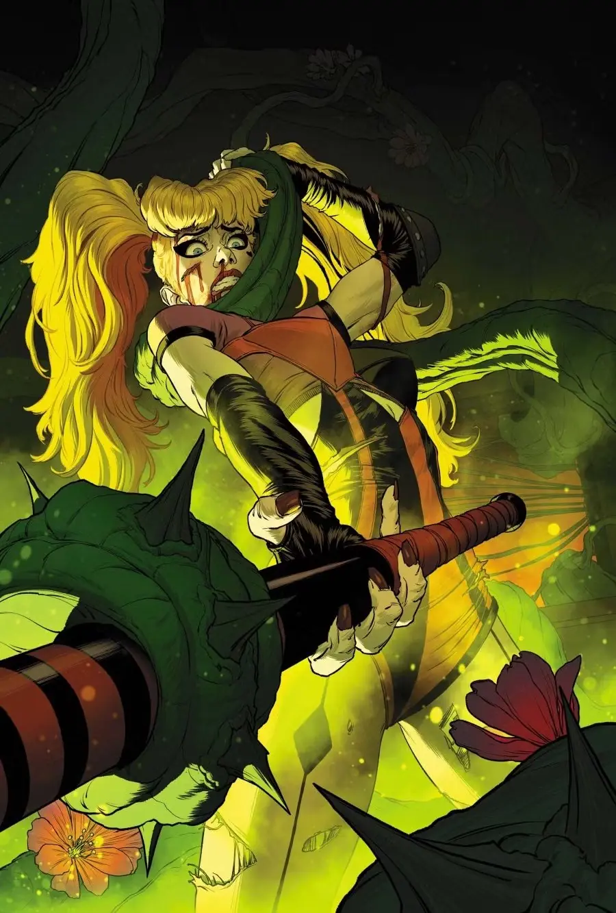 cubierta variante harley quinn 66 mattia de iulis cubierta variante harley quinn 66 mattia de iulis