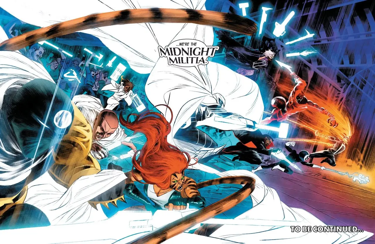 Moon Knight samlar Midnight Militia Moon Knight samlar Midnight Militia