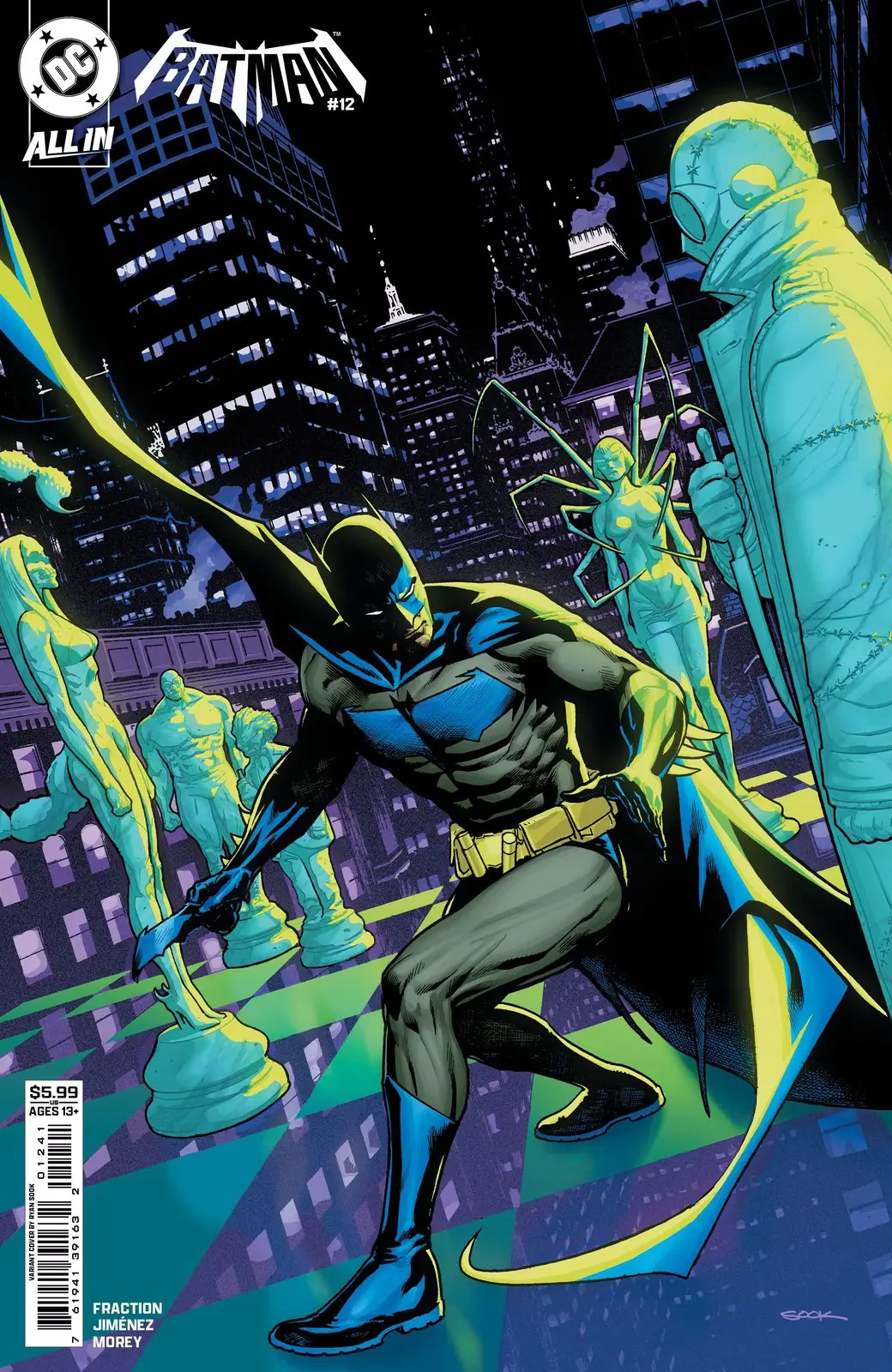 Batman 12'nin kapağında altı yeni kötü adam gösteriliyor
