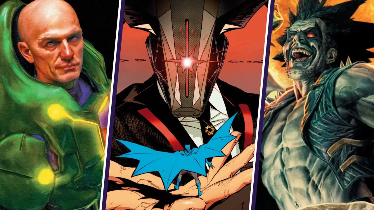 Les méchants de DC Lex Luthor, Minotaure et Lobo Les méchants de DC Lex Luthor, Minotaure et Lobo