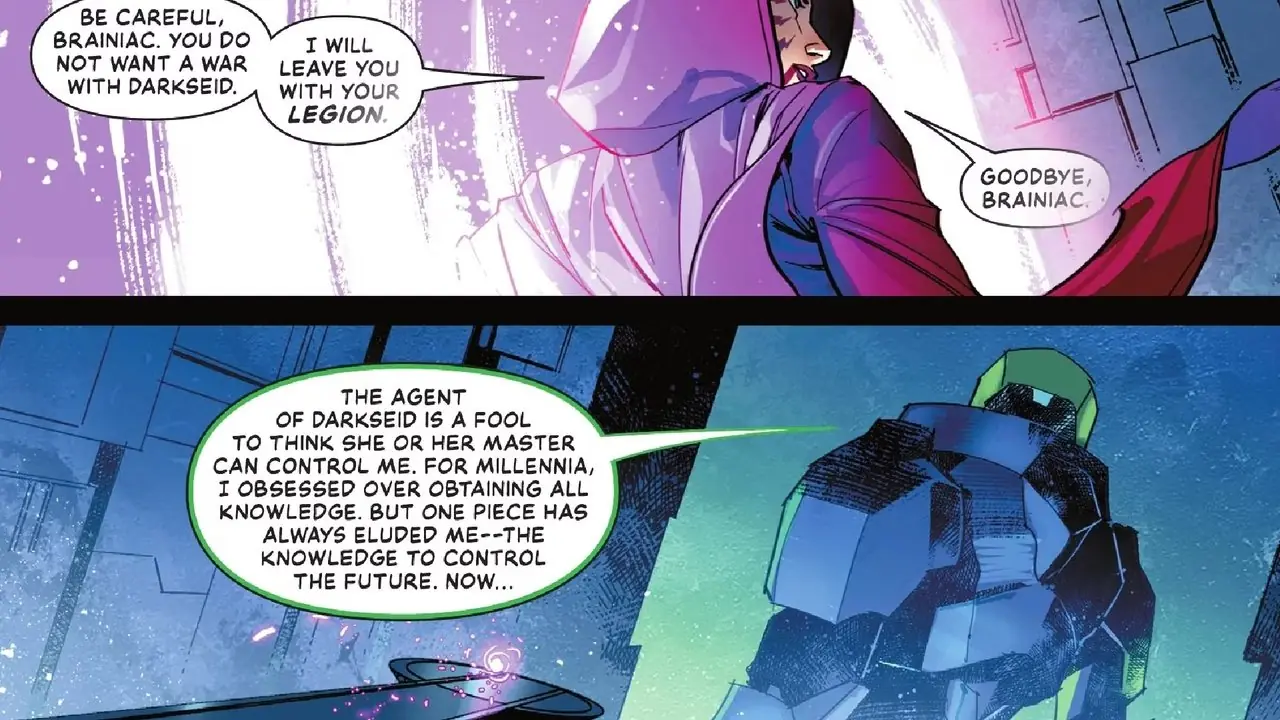 brainiac au niveau darkseid 4
