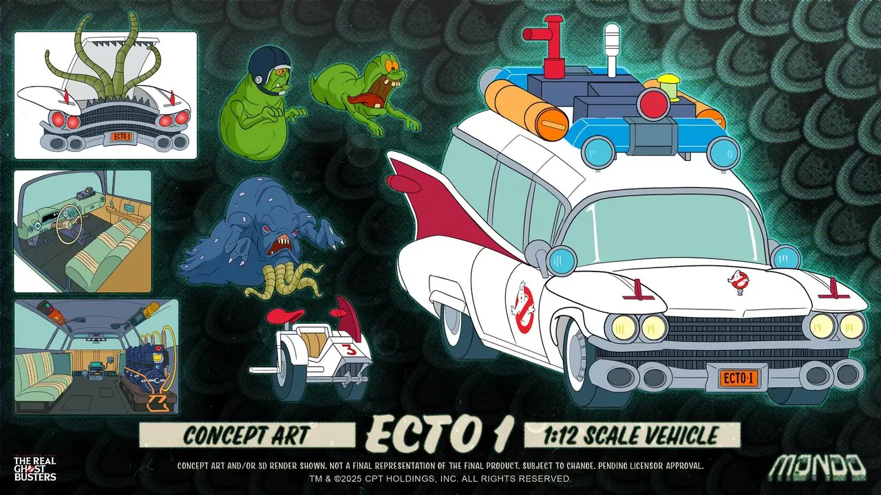موندو تكشف عن لعبة Ghostbusters الحقيقية الجديدة القابلة للتحصيل في SDCC (حصريًا) 1