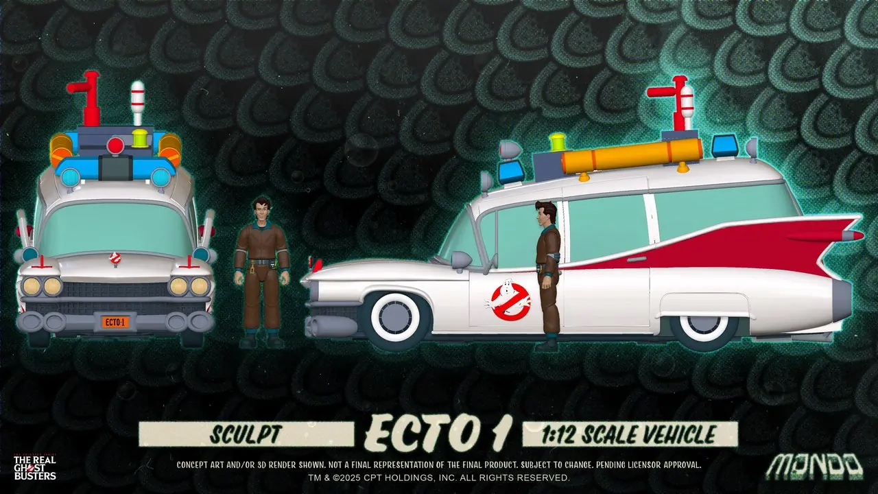 موندو تكشف عن لعبة Ghostbusters الحقيقية الجديدة القابلة للتحصيل في SDCC (حصريًا) 3
