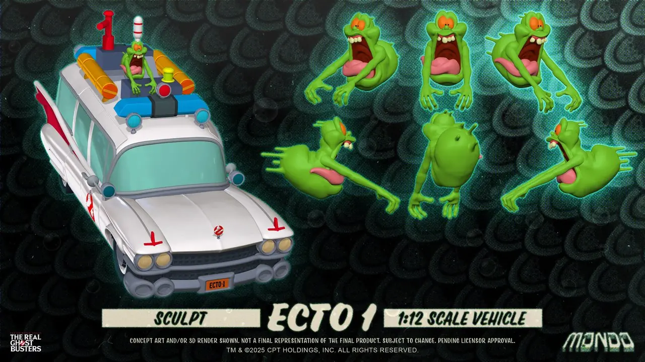 موندو تكشف عن لعبة Ghostbusters الحقيقية الجديدة القابلة للتحصيل في SDCC (حصريًا) 4