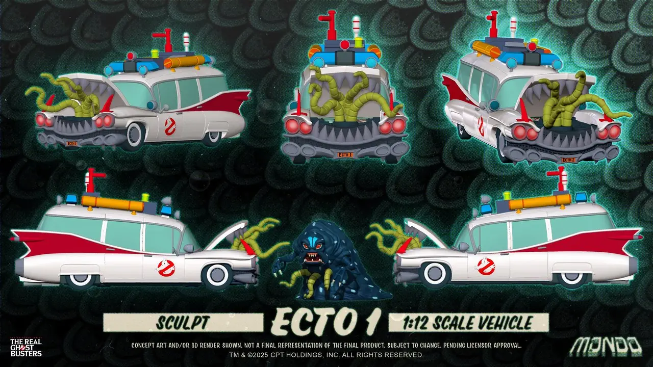 موندو تكشف عن لعبة Ghostbusters الحقيقية الجديدة القابلة للتحصيل في SDCC (حصريًا) 6