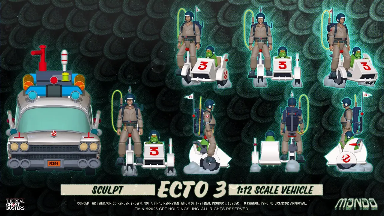 موندو تكشف عن لعبة Ghostbusters الحقيقية الجديدة القابلة للتحصيل في SDCC (حصريًا) 7