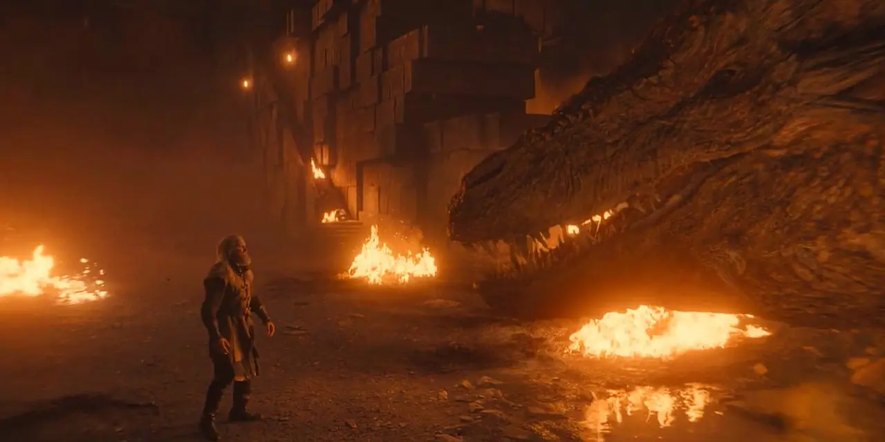 Hugh Hammer reclama a Vermithor en House of the Dragon temporada 2 episodio 7