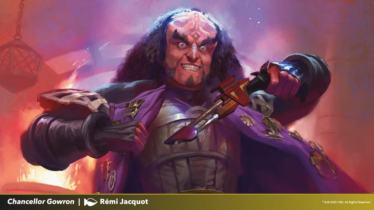Magic Klingon Set Facing Front Magic Klingon Set Facing Front