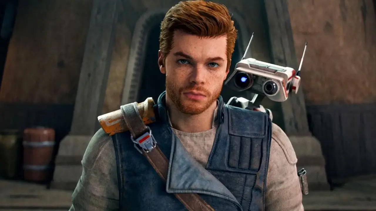 Cameron Monaghan como Cal Kestis en Star Wars Jedi Survivor