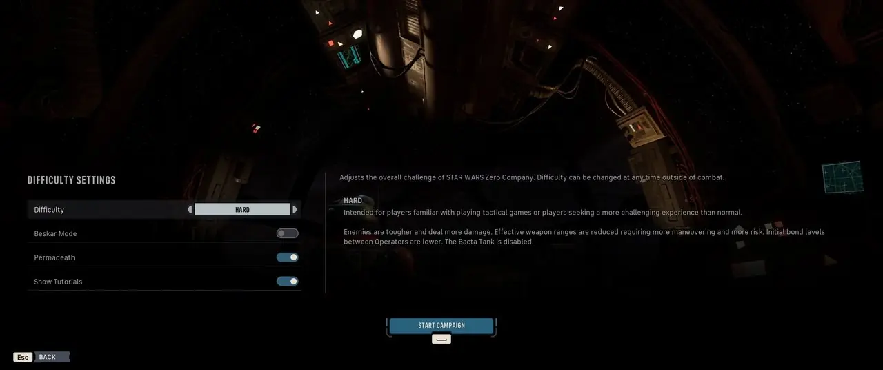Zero Company Hard Difficulty