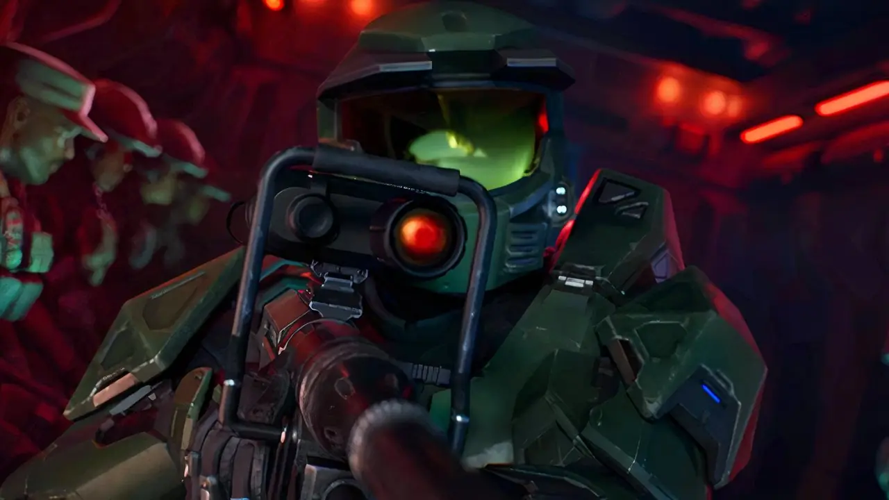 Cinemática de introducción de Halo CE Master Chief T&R con francotirador Cinemática de introducción de Halo CE Master Chief T&R con francotirador