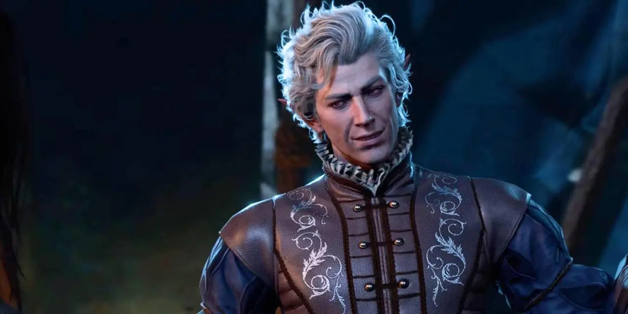 Astarion luce presumido en Baldur's Gate 3 Astarion luce presumido en Baldur's Gate 3
