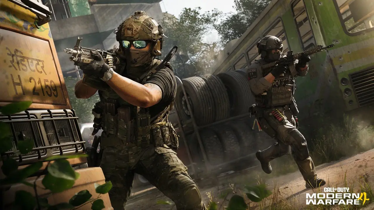 Zrzut ekranu z gry wieloosobowej Call of Duty Modern Warfare 4