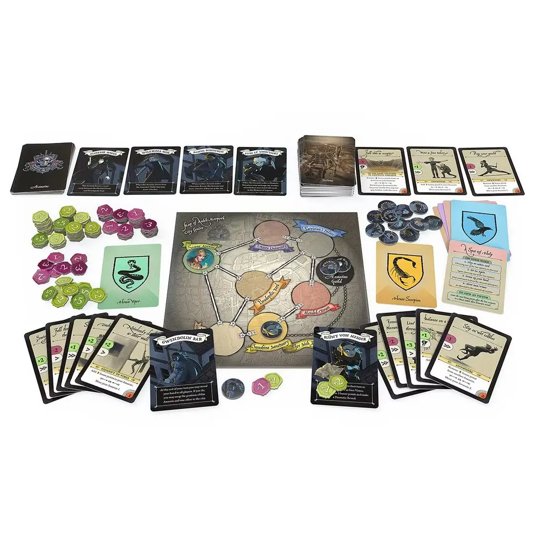 Imagen tomada del juego de mesa Kill Sam Vimes Discworld.