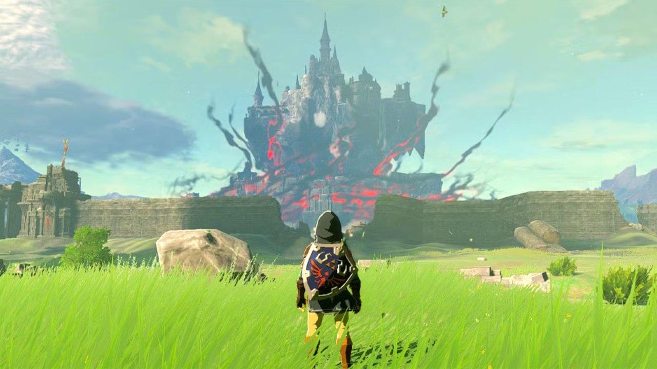 Link do zamku Hyrule w Zelda Tears of the Kingdom