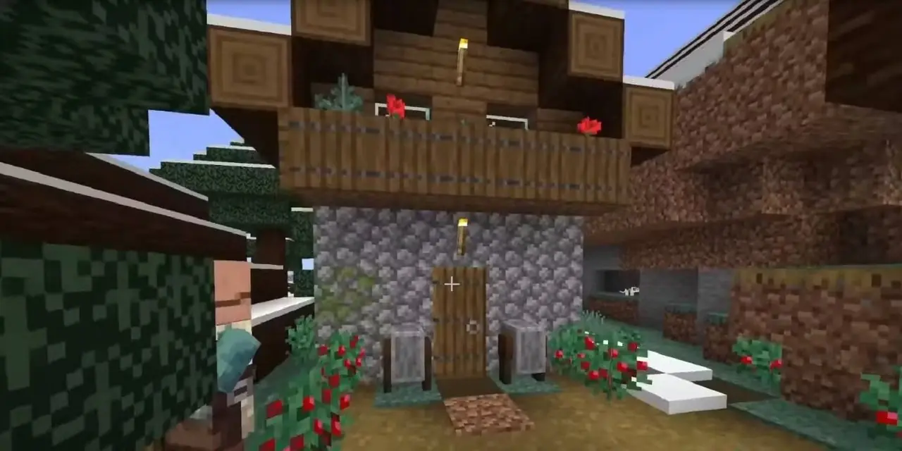 Minecraft Village Home de World Seed con dos asentamientos llenos de hierro para Speedruns.